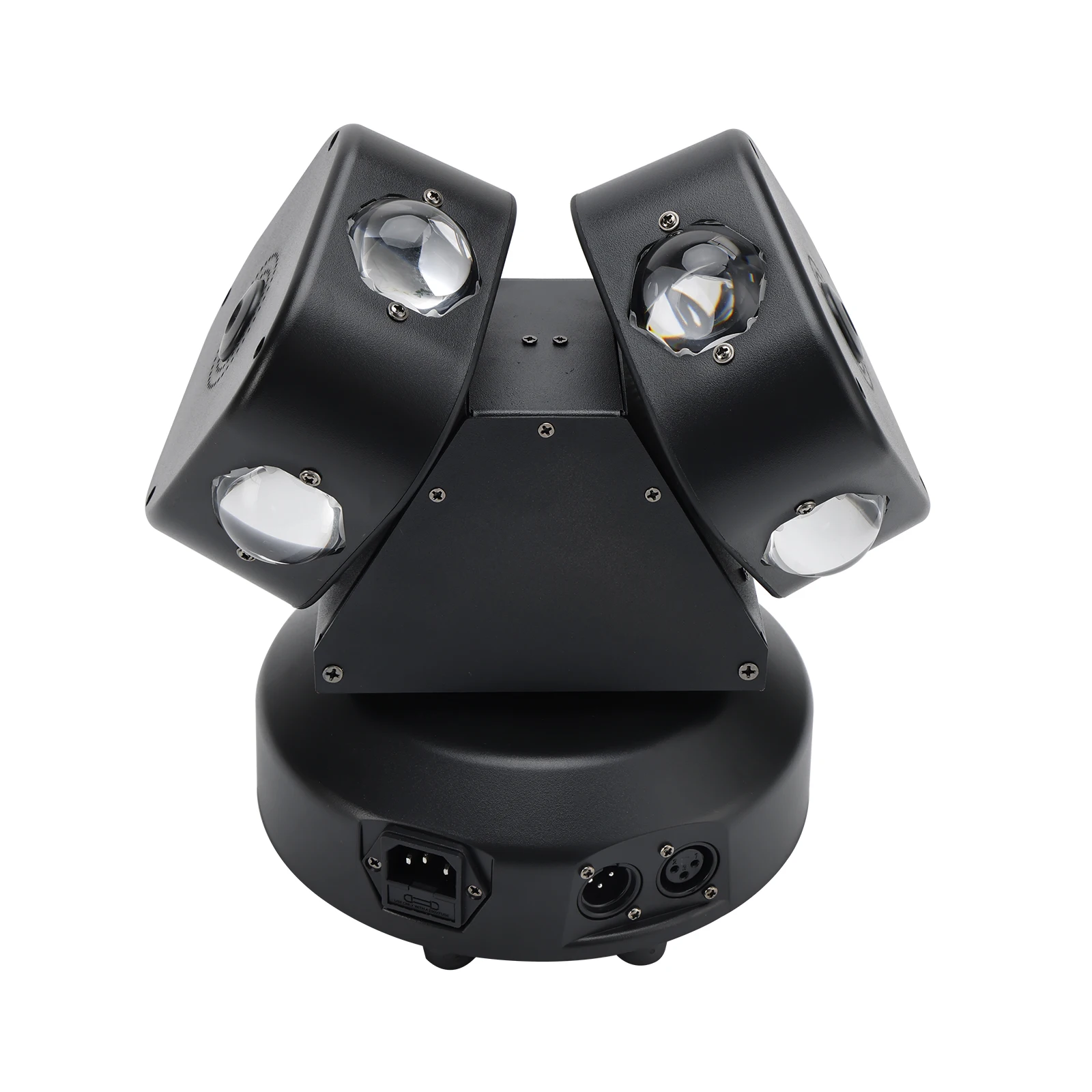 Areyourshop 120W High-Output Moving Head Light | 8-LED RGBW with Rotating Beam | DMX512 & Sound Control | DJ Stage Lighting