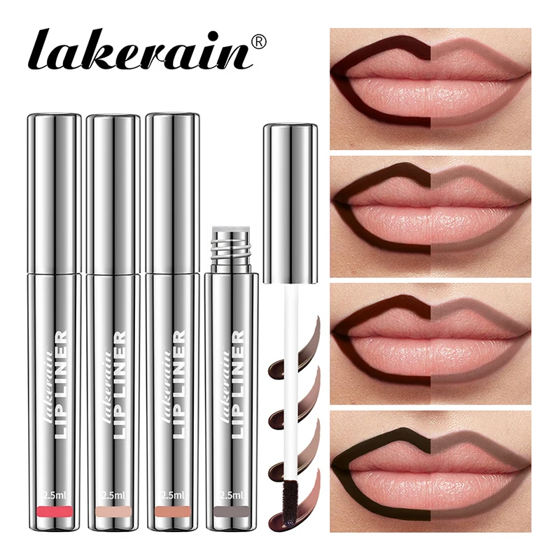 New Tear Off Lipliner Waterproof Long-lasting Makeup Free Cup Free Lip Gloss Pen Liquid Moisturizing Matte Women's Lipliner