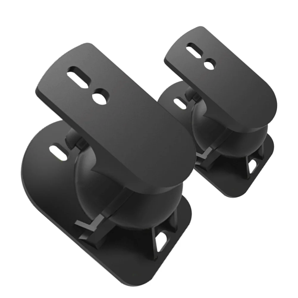 

Mount Speaker Brackets for Home Cinema Satellite Speakers Easy Install 5kg Bracket Kit Includes Screws Fits Small