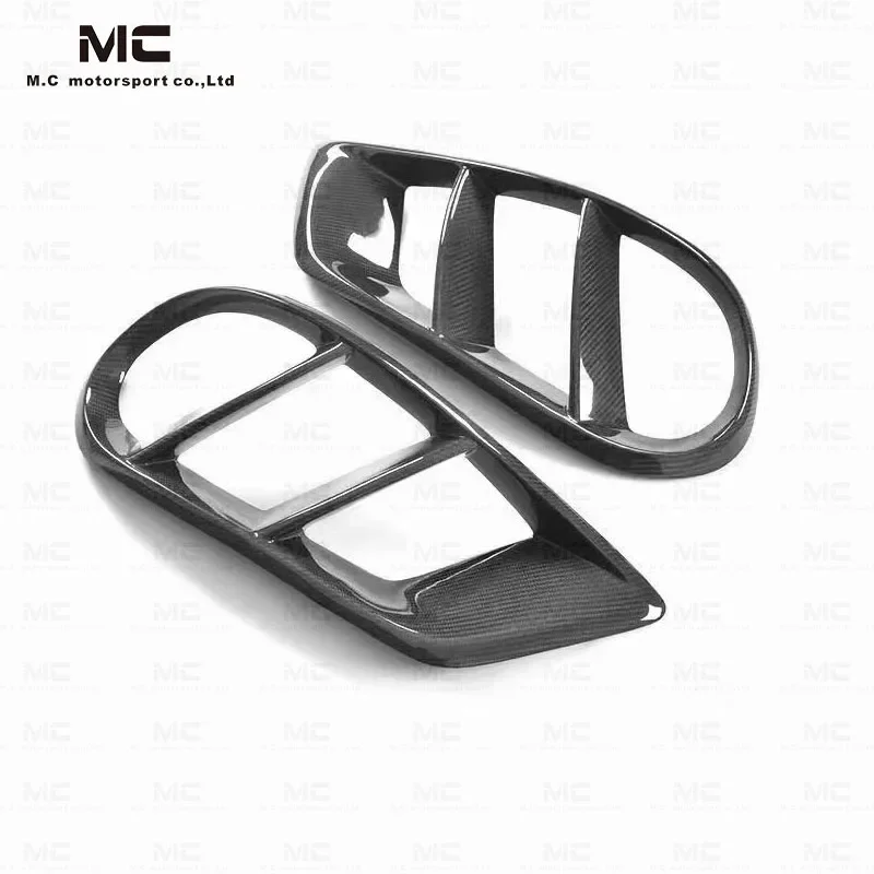 For C Class W205 Basic Trim Carbon Fiber Vent trim W205 Front Air Vent Outlet Cover Trim