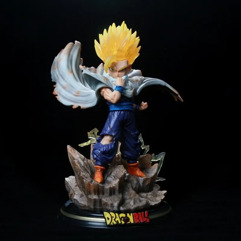 

Dragon Ball GK Tyrannosaurus Club Super 2 Saiyan Sun Wu vs. Sharu Childhood Figure Model Ornament Powerful and domineering