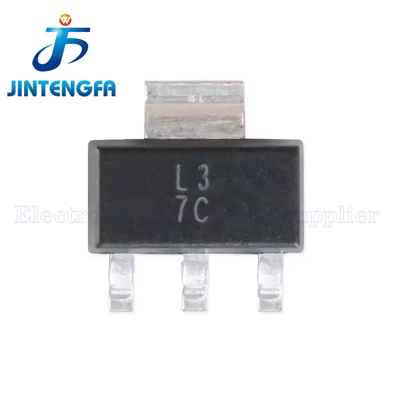 10PCS LM317DCYR L3 SOT223 LM317 LM317DCY SOT-223 LM317DCYRG3 1.5A 1.25V TO 37V SMD 3-Terminal Adjustable Regulator IC Transistor