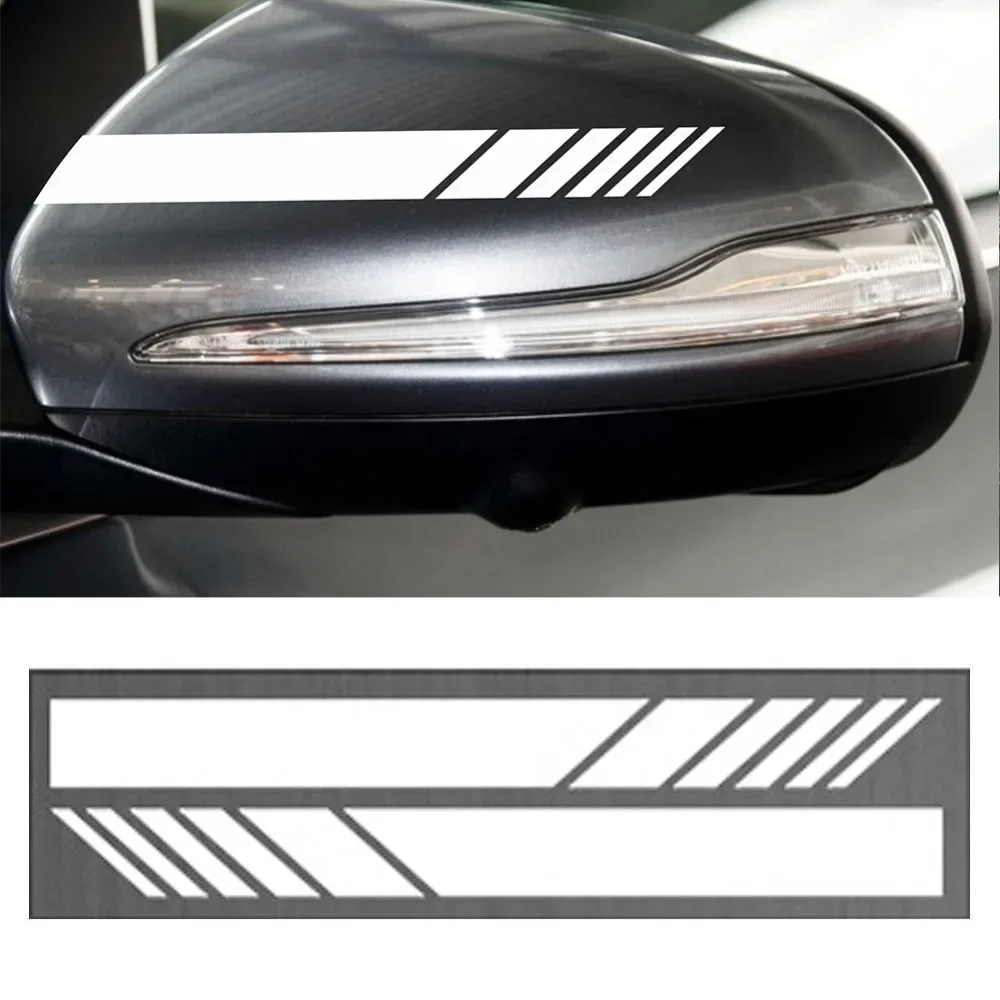 Car Stickers Reflective Flim Stripes Creative Decals Decoration For Motorcycles Rearview Mirrors Auto Tuning Styling