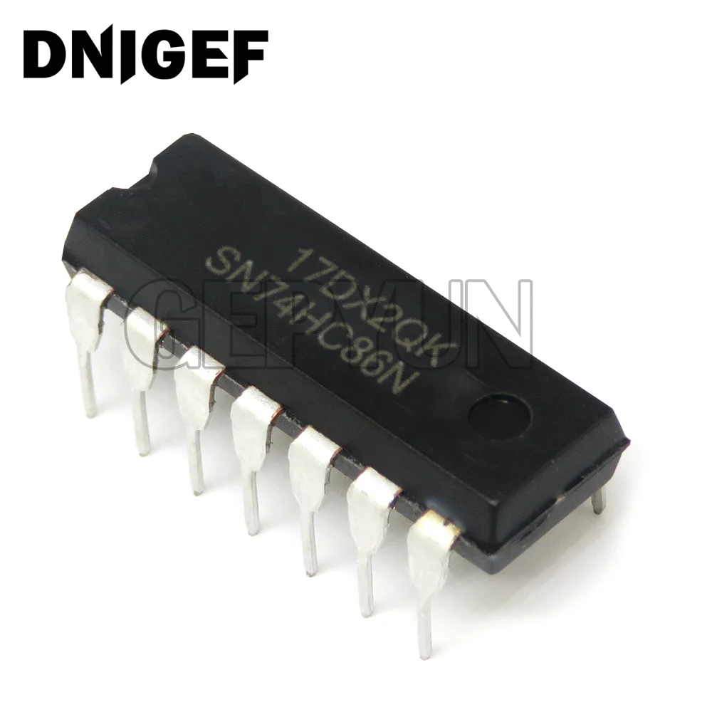 10PCS SN74HC86N DIP14 SN74HC86 DIP 74HC86N DIP-14 74HC86 new and IC