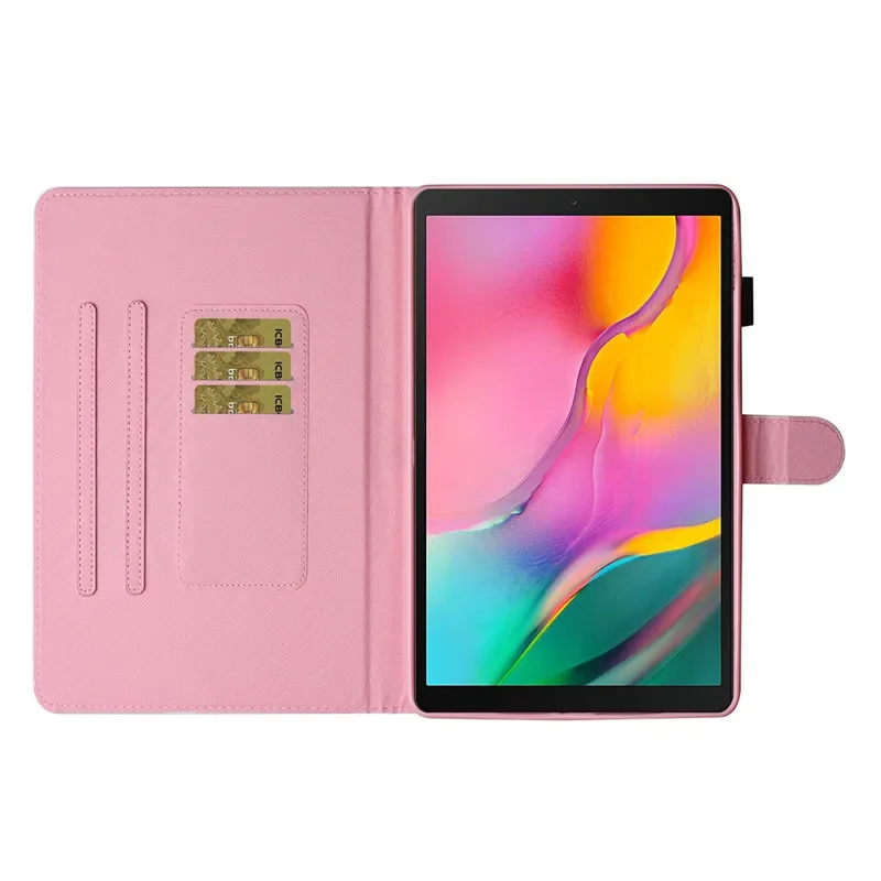 Per Samusng Galaxy Tab UN 8.0 pollici 2019 SM-T290 T295 Simpatico Gatto Unicorno Cervo Tablet Funda Copertura per Samsung galaxy Tab 2019