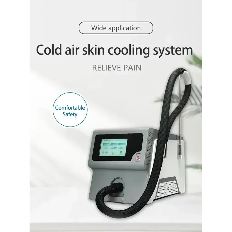 Air Cooling System For Laser Treatment Zimmer Air Skin Cooler Machine Low Temperature Cold Air Device
