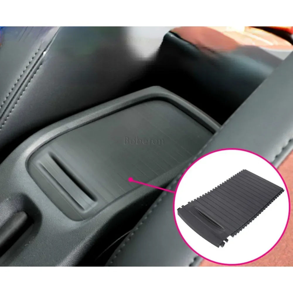 Armrest Box Storage Water Cup Holder Curtain Storage Box Cover Glove Box Sliding Cover for Peugeot 301 Citroen Elysee 2008