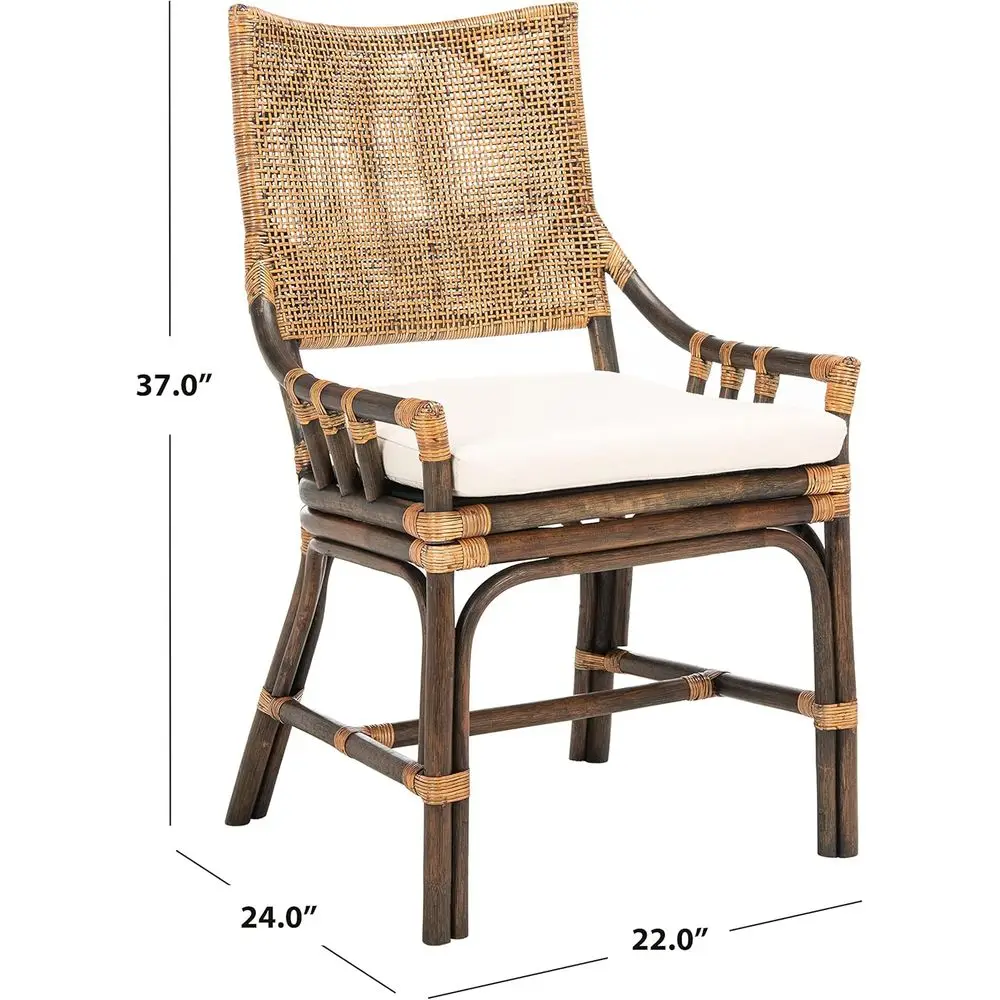 وسادة بيضاء طبيعية للمنزل، مناسبة للمعيشة وتناول الطعام وغرفة النوم والمكتب بأسلوب الروطان