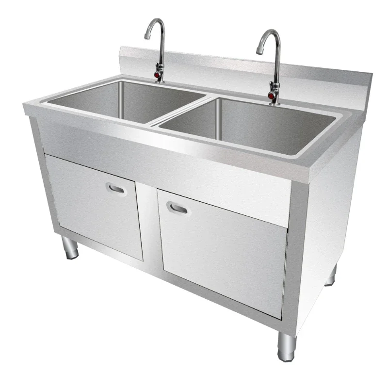 Restaurant /Hotel Equipment Industry Stainless Steel Kitchen Single Double Big Capacity Sink