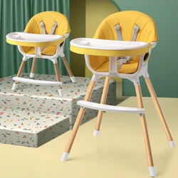 Chaise haute multifonctionnelle pour bébé, table à manger pour enfants, tabouret pour bébé, sièges rehausseurs réglables, recommandé pour les tout-petits