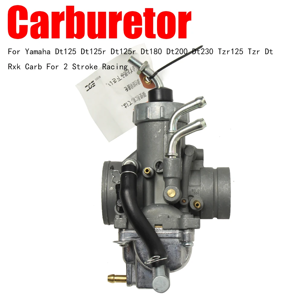 

Motorcycle Carburetor For Yamaha Dt125 Dt125r Dt125r Dt180 Dt200 Dt230 Tzr125 Tzr Dt Rxk Carb For 2 Stroke Racing