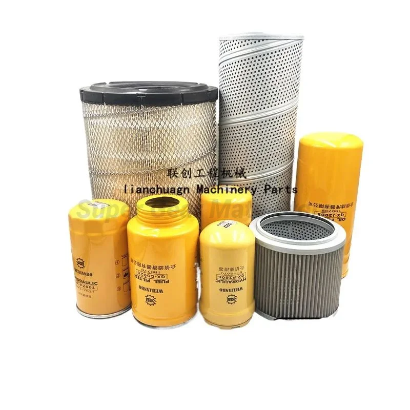 

Масляный фильтр для Caterpillar Cat E323D, фильтр для дизельной сетки, воздушный фильтр для масла, воды, гидравлического топливного ввода и возвратного масляного фильтра