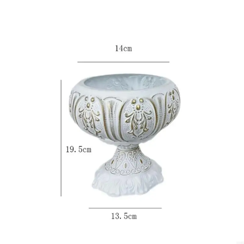 H8WB Flower Vase Lightweight Multipurpose Metal Home Decoration Garden Planter for Tabletop Indoor Plant Outdoor Dried