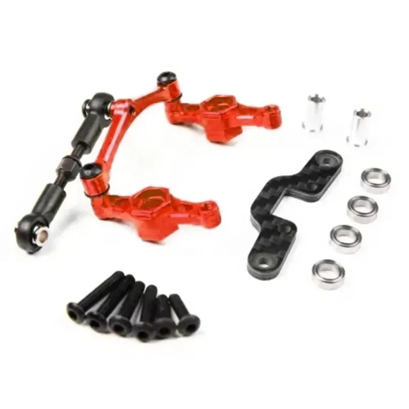 

TT-02 CNC Aluminum Crank Steering Arm with Bridge for 1:10 RC Car Tamiya TT02