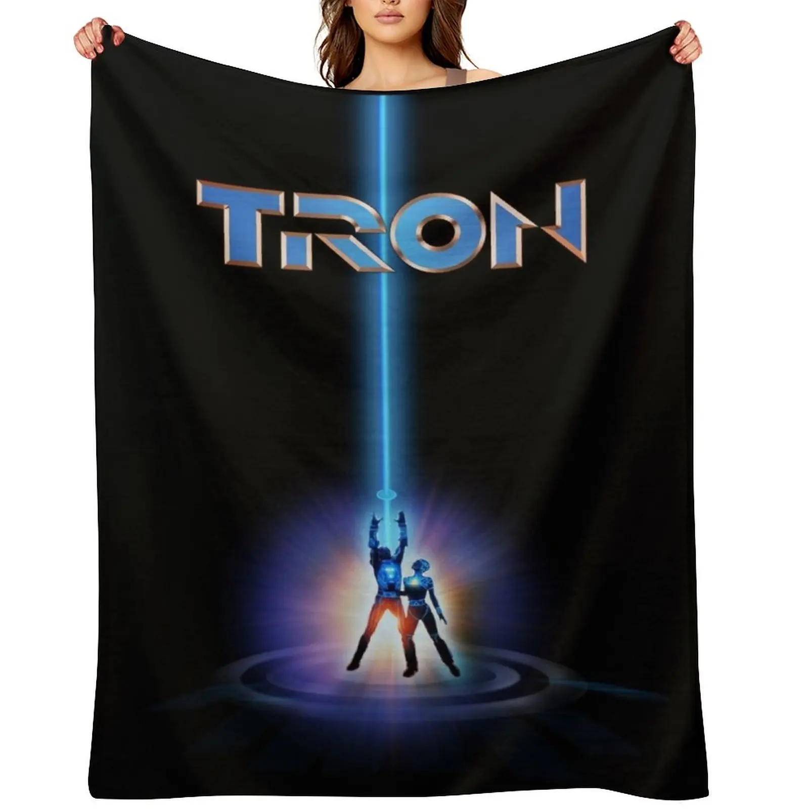 

TRON 1982 Throw Blanket Bed Fashion Sofas Luxury Thicken Flannels Blankets