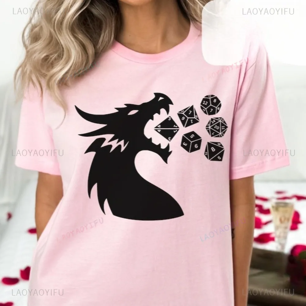 Dungeons and Dragons Vintage DnD Gaming Graphic T-Shirt Dungeon Master Gift for Board Game Lover T Shirt Casual Fashion Tees