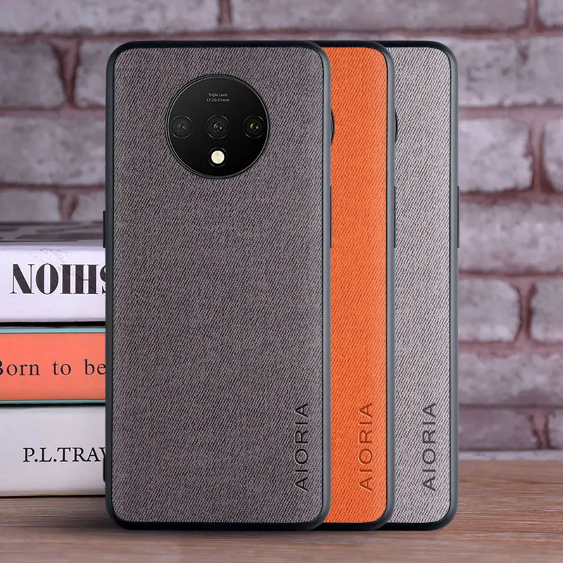 Funda de cuero para Oneplus 7, 6, 6T, 7T, Pro, coque, funda de piel suave, TPU, dura, PC, Oneplus 7, 7T, 6