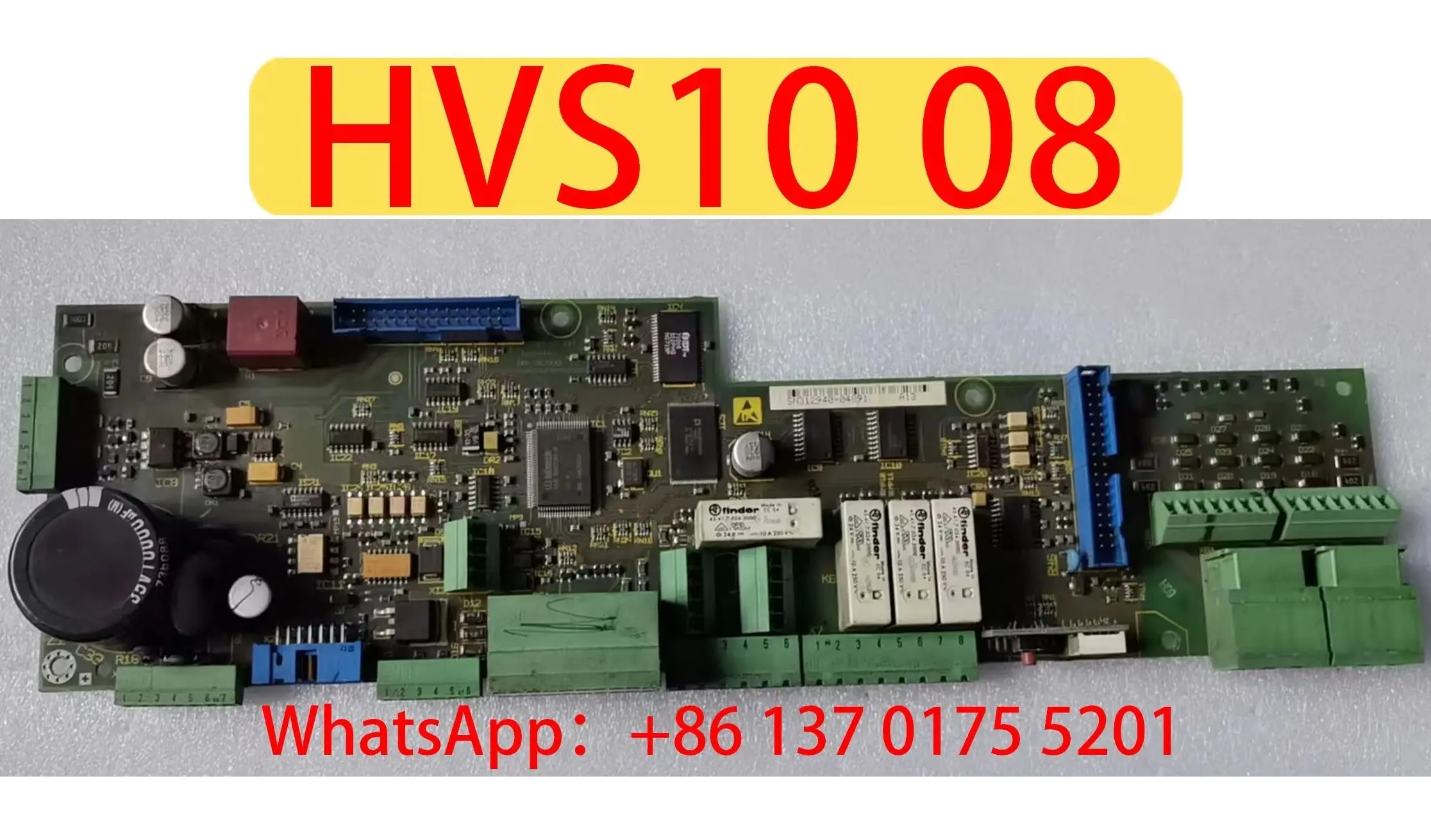 Used Rexroth HVS10 08 Mainboard for HVE03.2-W030N Servo Drive，Tested ok，Fast shipping