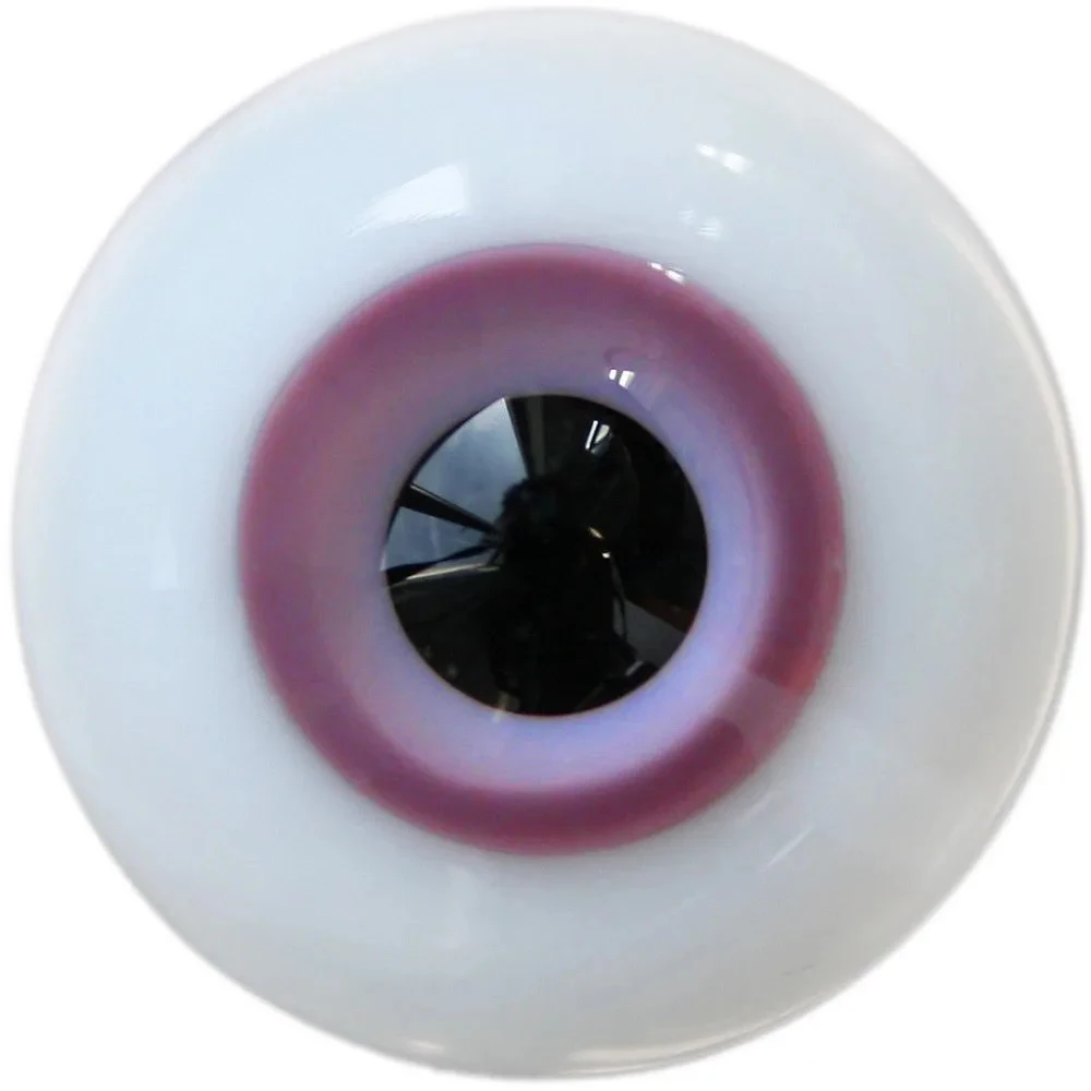 [wamami] 6mm 8mm 10mm 12mm 14mm 16mm 18mm 20mm 22mm 24mm Pink Glass Eyes Eyeball BJD Doll Dollfie Reborn Making Crafts