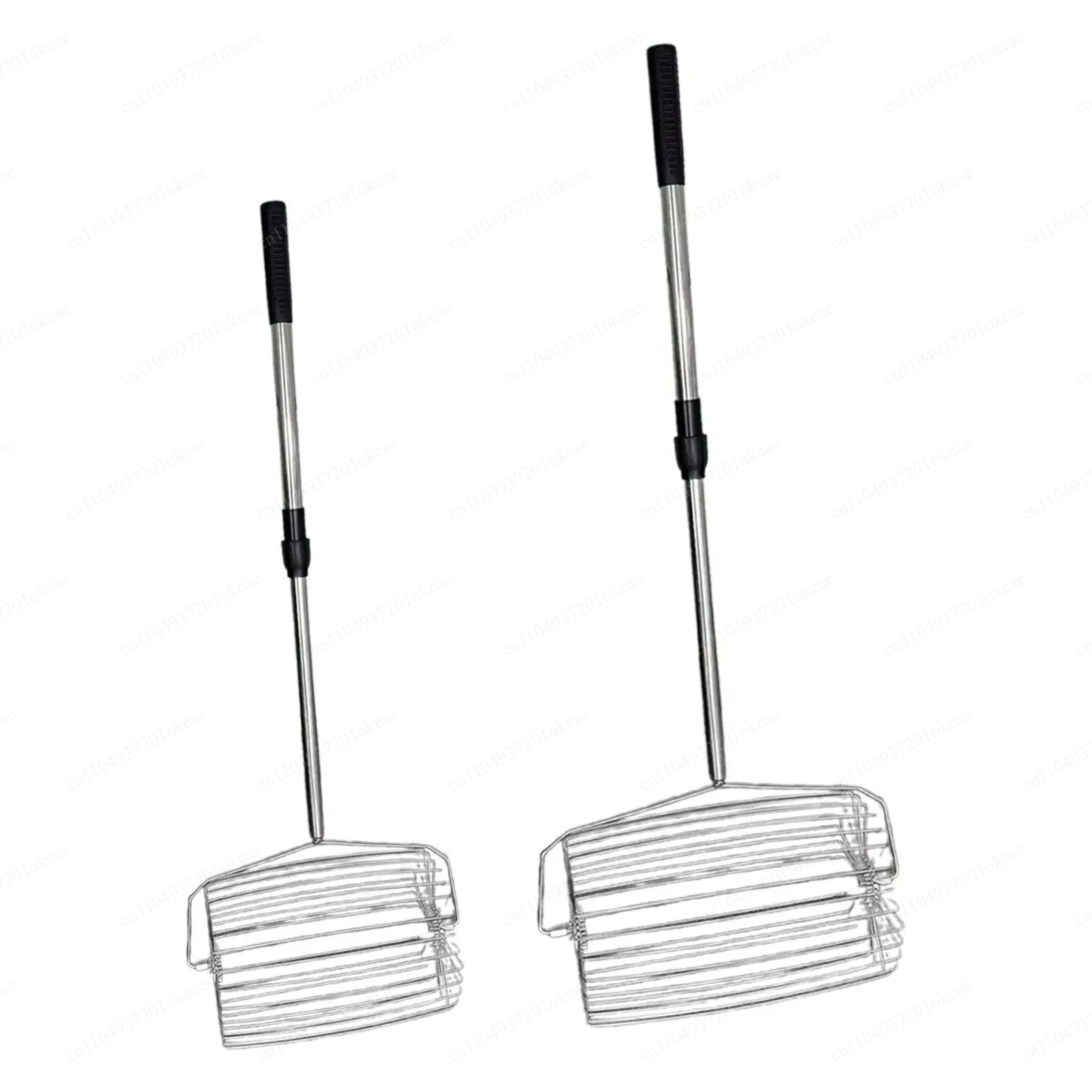 Tennis Ball Hopper for Easy Picking Telescopic Basket Sturdy Lightweight Rolling