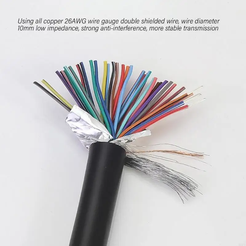

R6FF Robusts DB37 Male to Male Extension Cord 37Pin for Industrial and Medicals Use