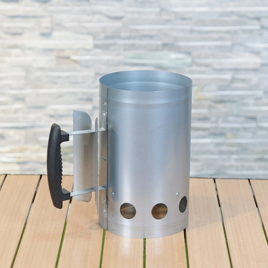 Amerikanischer Stil Verstärkter BBQ-Grill Multifunktionaler Holzkohlegrill …