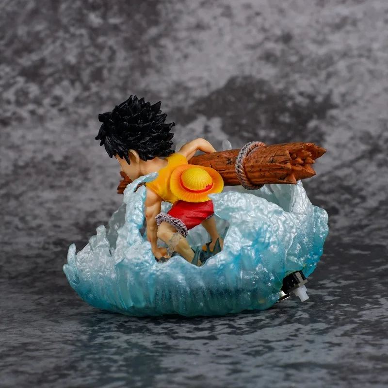 One Piece Luffy Anime Figure Summit War Saga Toys Model Action Figures Figurine Desktop Ornament Statue Collection For kid Gifts