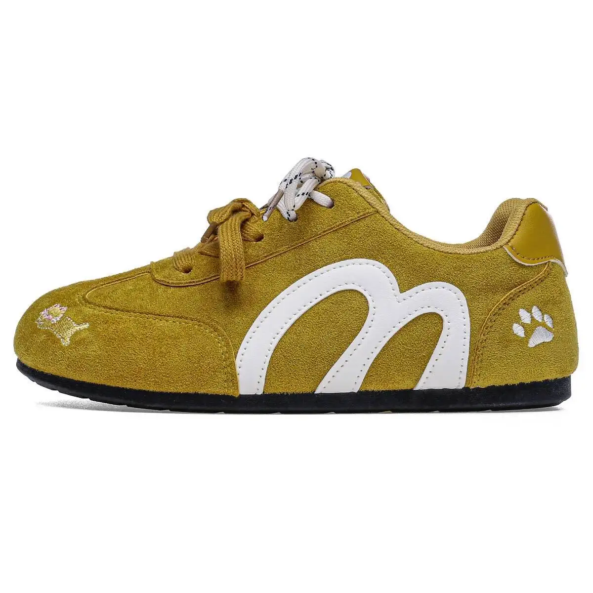 Sports Shoes 2025 New Women's Ins Casual Sneakers Shoes Soft Soled Non Tiring Thin Soled Cute Embroidered Versatile Shoes