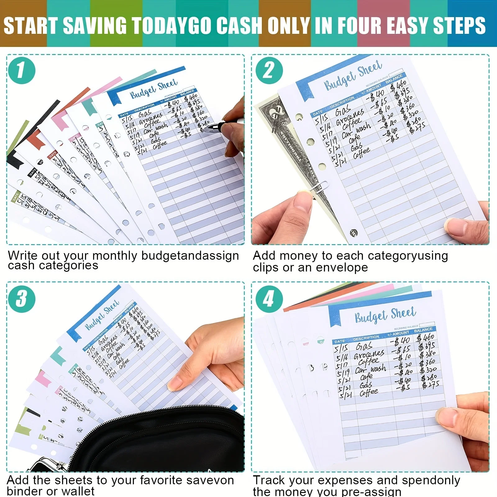 Budget Sheets Image 3