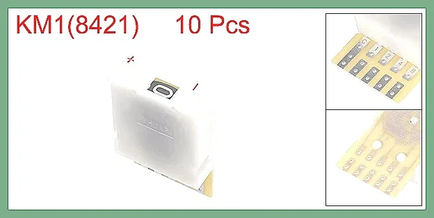 10Pcs BCD Code Thumbwheel Switch KM2 0-9 Digital DIP Switch Black Cream White 30x18x8mm 40x24x10mm for Electronic Projects