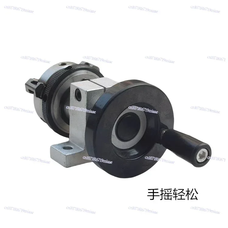 Hand-Cranking Chuck Follow-up Clamping Jaws Bearing Steel Material Front and Back Jaw 50MM/63MM Three Claw/Four Claw