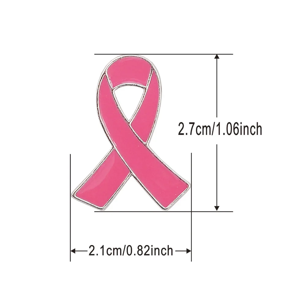 Pink Ribbon Breast Cancer Awareness Jewelry Official Lapel Pin 1 Pin
