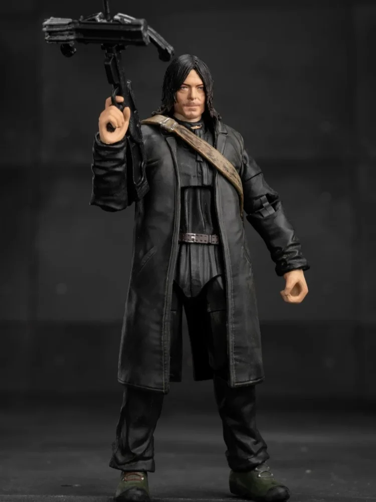 Nieuw Op Voorraad Echt Hiya 1/18 Action Figure Prachtige Mini Serie The Walking Dead Daryl Daryl Anime Verzamelen Speelgoed Jongens Gift