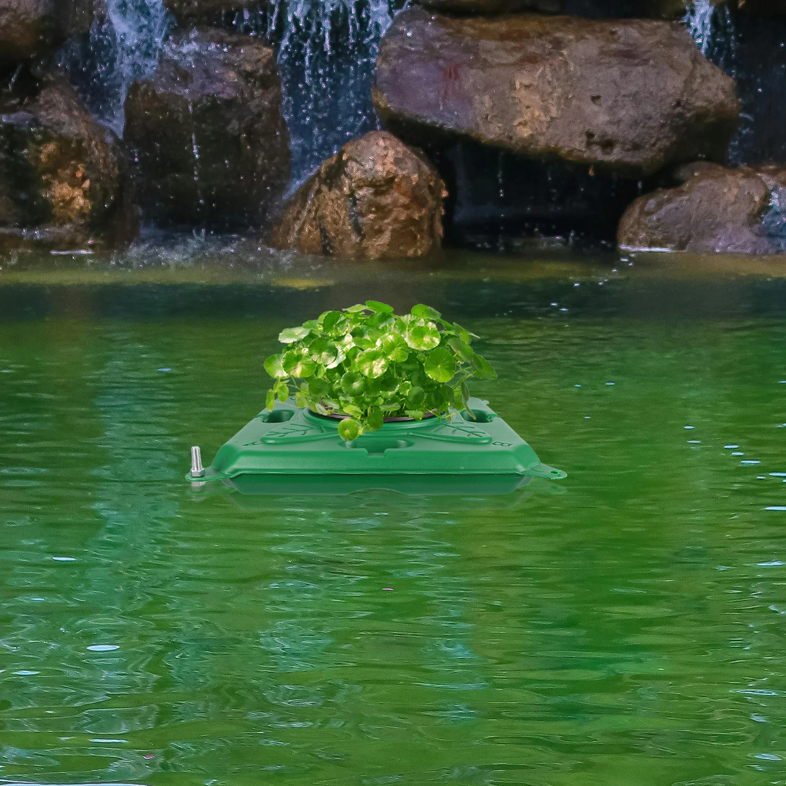 

Aquatic Floating Planter Kit for Ponds Reusable Eco Friendly Pond Decorations Water Garden Greening Floating Bowl Planters