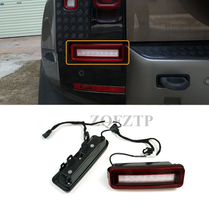 

For Land Rover Defender 90/110/130 2020-2025 LED Reversing Light Rear Bumper Tail Light Brake Light