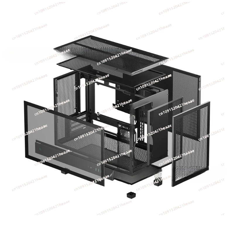 مناسبة لـ CH260 هيكل شبكي إصدار سطح الشفط المغناطيسي M-ATX كمبيوتر مكتبي TYPE-C واجهة المضيف #3