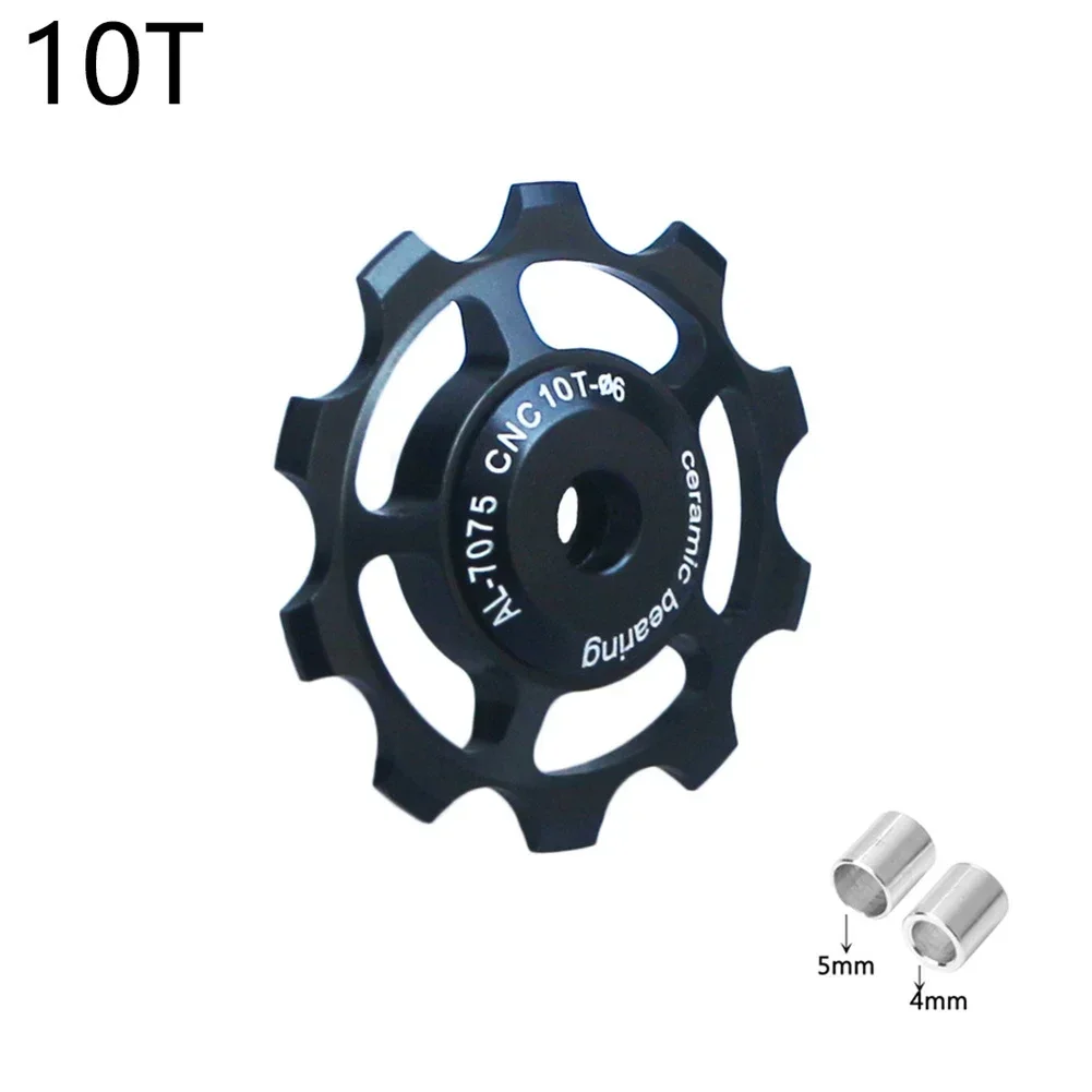 

Useful Hot Sale Pratical Rear Derailleur Pulley Guide Wheel Waterproof Ceramics Replacement Aluminum Alloy Dustproof