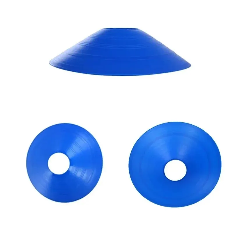 10pcs Cone Set Football Training Equipment for Kid Pro Disc Cones Agility Exercise Obstacles Avoiding Sport Training Accessories