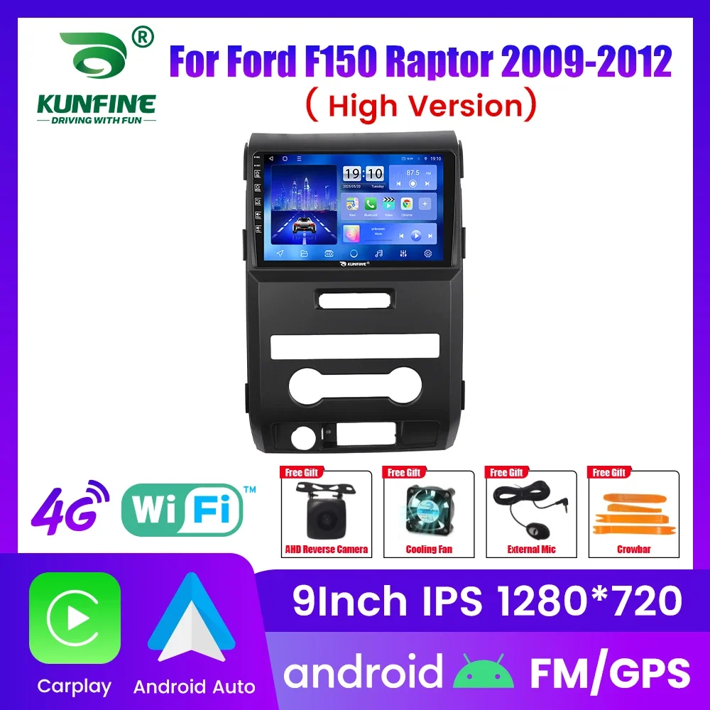 Android Car Radio For Ford F150 Raptor 2009 2012 Car Stereo 2Din Octa Core GPS Navigation Player IPS Screen Carplay Android Auto