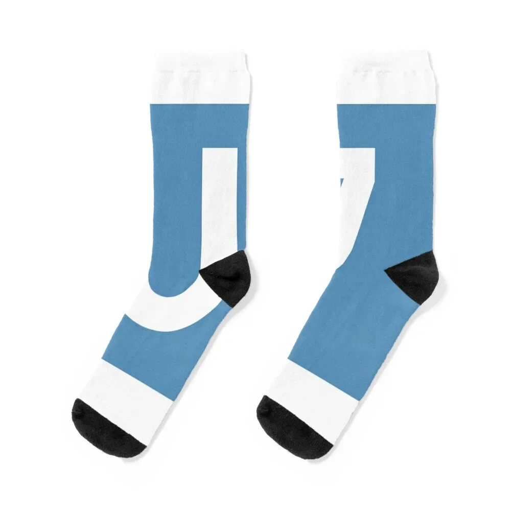 

Subway line U7 (Berlin) Socks floral with print floor Soccer Woman Socks Men's