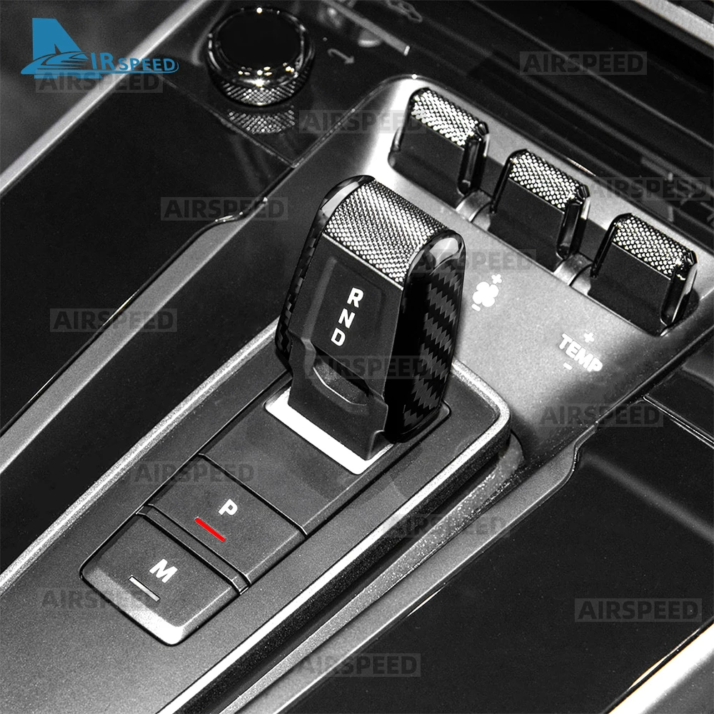 Real Hard Carbon Fiber Gear Shift Side Trim Sticker For Porsche 911 2020 2021 2022 2023 2024 2025 2026 Car Interior Accessories view 3