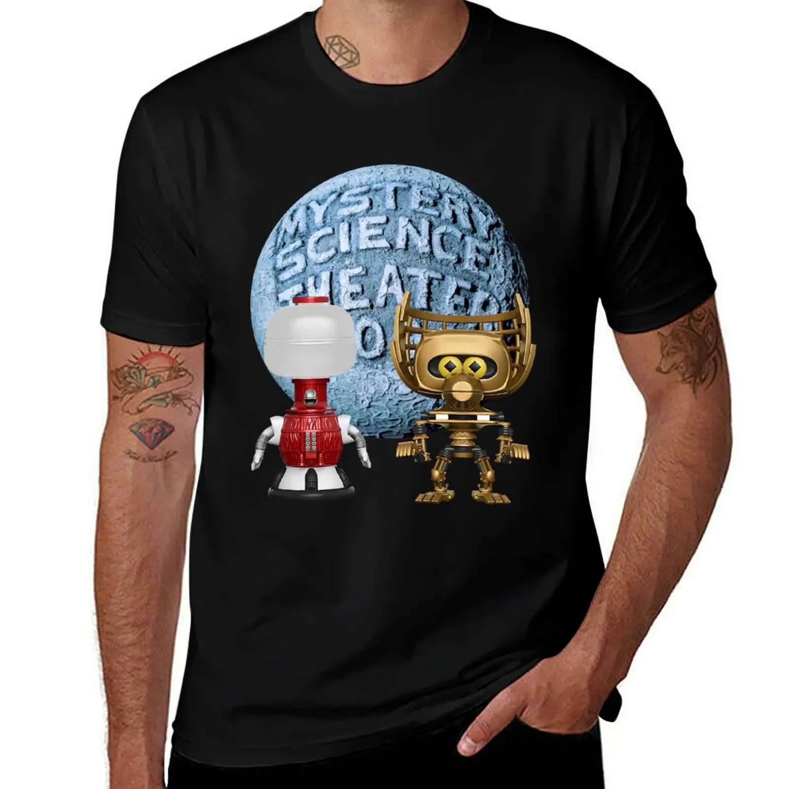 

Mst3k Mystery Science Theater 3000 T-Shirt Big Size Short Sleeve Casual Top