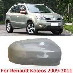 CAPQX Without LED turn light style For Renault Koleos 2009 2010 2011 Outer Rearview Mirror Cover Side Mirror Lid Shell Trim Hood