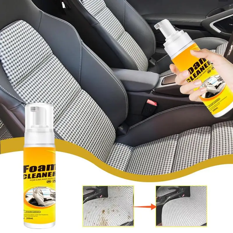 Car Cleaner Interior 200ml Car Detailing Supplies Windshield Cleaner Multi-Purpose Car Accessories Car Window Cleaner For Glass