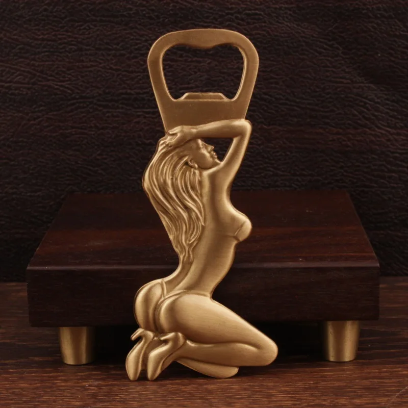 Muse Bottle Opener Beer Retro Personality Bottle Raiser Household Wine Cap Raiser Creative Small Gifts