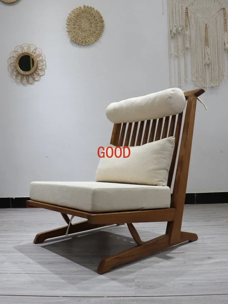 Lazy Sofa Recliner Nordic Single Balcony Leisure Backrest Chair