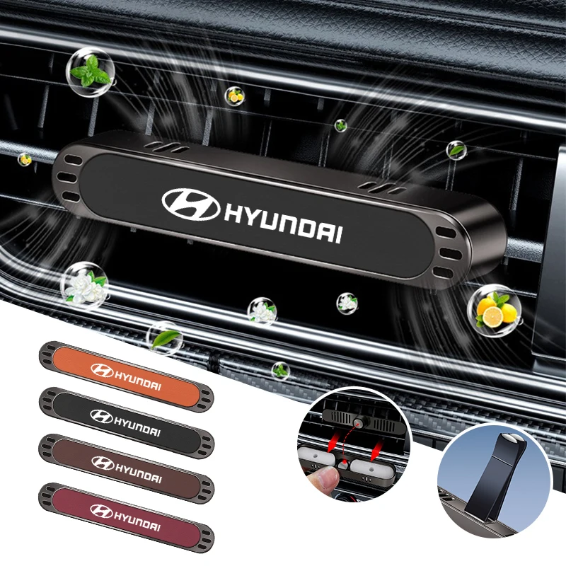 Car Interior Air Outlet Perfume Air Conditioner Aromatherapy Stick Freshener For Hyundai i30 ix35 ix25 i20 solaris accent tucson