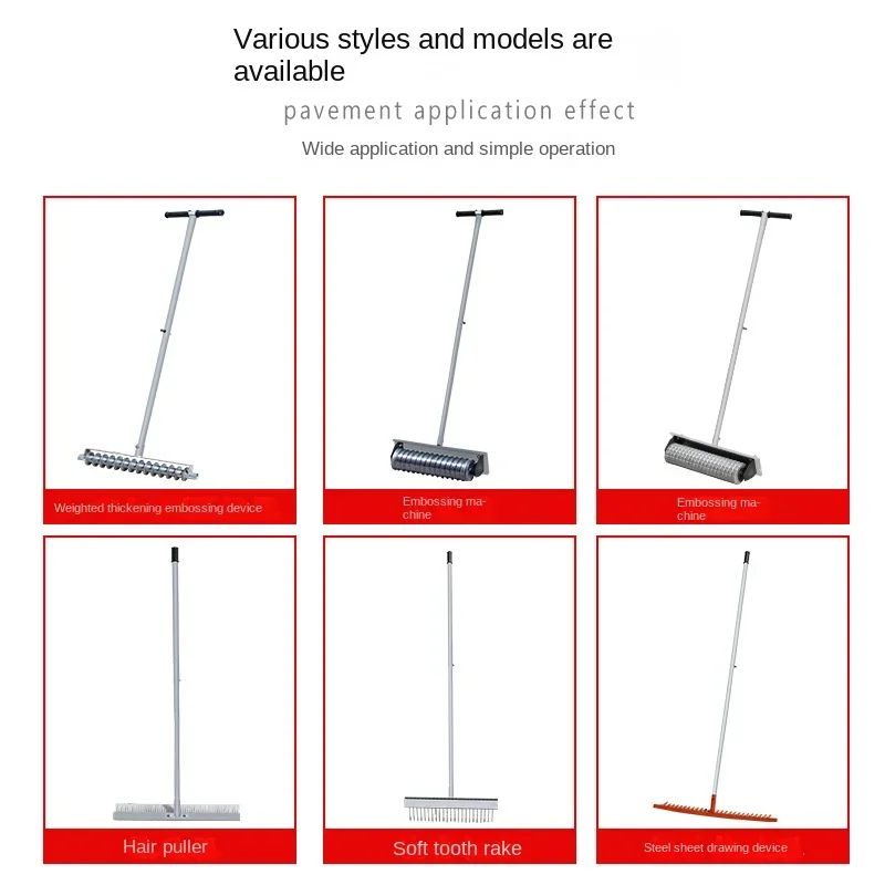 Concrete Cement Pavement Embossing Roller Knurling Tool