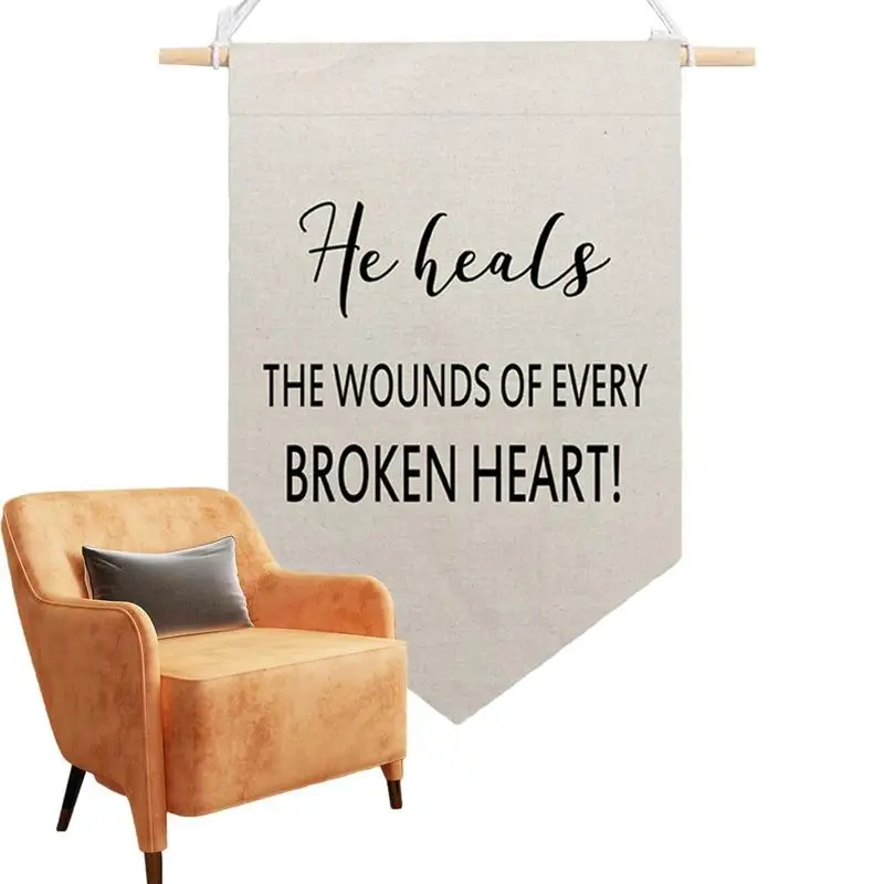 Inspirational Confetti Banner Aesthetic Wall Tapestry Picture Frame Garland Wall Display Hanging Small Flag Best Home Decoration