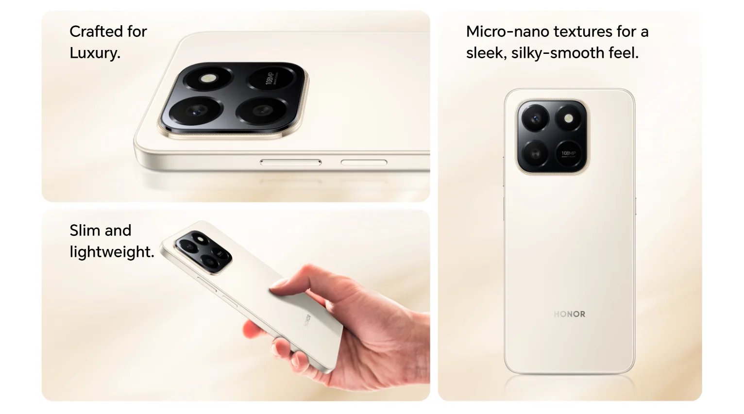 HONOR 400 Smart 4G, Global Version, 4G Smartphone,108MP Main Camera,6500mAh Battery,6.77" 120Hz Display,Octa-core Processor